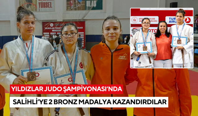 Salihlili judocular, Delibay ve Kılkış bronz madalya kazandı