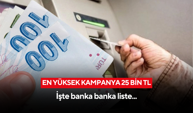 Bankalar promosyon yarışında! Hangi banka ne kadar promosyon veriyor?