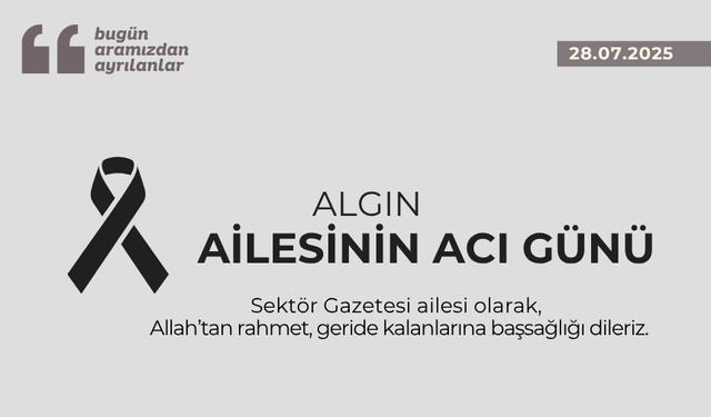 Algın ailesinin acı günü