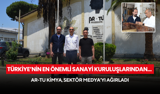 Türkiye’nin en önemli sanayi kuruluşlarından… Ar-Tu Kimya, Sektör Medya’yı ağırladı