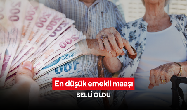 En düşük emekli maaşı belli oldu!