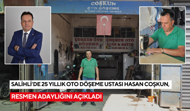 Hasan Coşkun, Madeni Eşya Sanatkârları Esnaf Odasına ‘Adayım’ dedi
