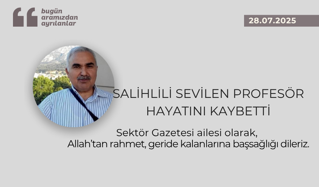 Salihlili sevilen Profesör hayatını kaybetti