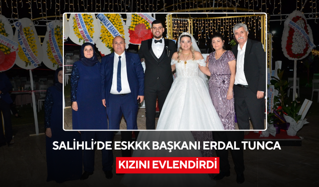 Salihli’de Tunca ve Çelik Ailelerinin mutlu günü