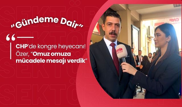 Salihli CHP’de kongre heyecanı… Başkan Nurlu ‘Salihli’de yine birinci parti olacağız. İmamoğlu’nu Cumhurbaşkanı yapacağız’