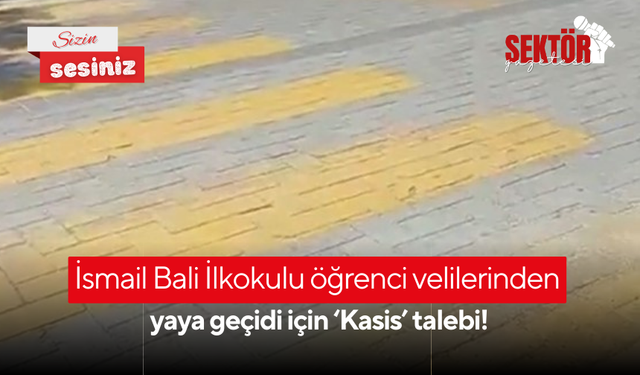 İsmail Bali İlkokul öğrenci velilerinden ‘Kasis’ talebi!