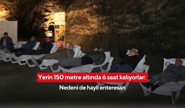 Tuz mağarasındaki mucize tedavi: Astım ve KOAH’a çözüm!