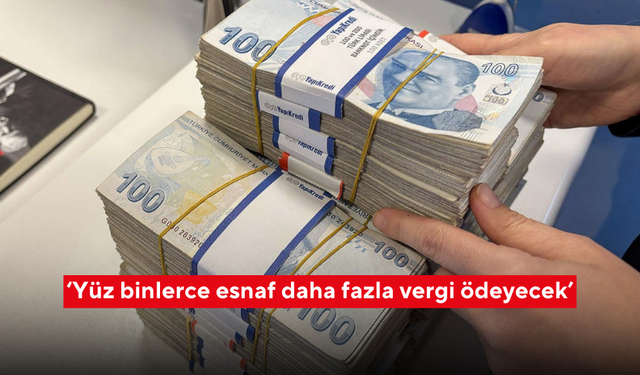 Vergi sistemindeki değişikliğe tepki !