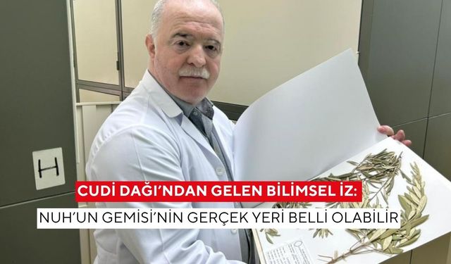 Cudi Dağı’ndan gelen bilimsel iz: Nuh’un Gemisi’nin gerçek yeri belli olabilir