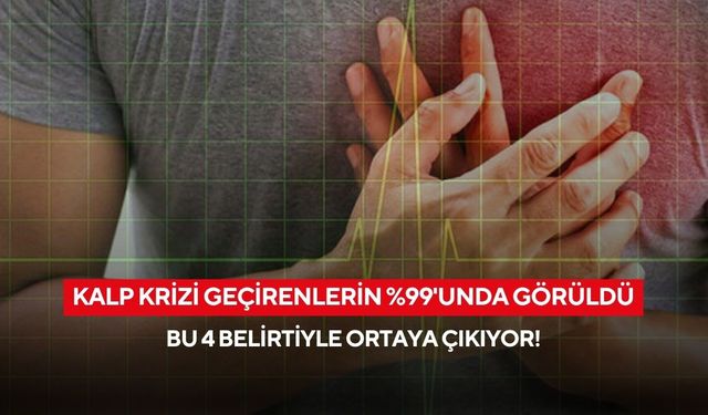 Kalp krizi aniden gelmiyor! Uzmanlar 4 sinyali açıkladı