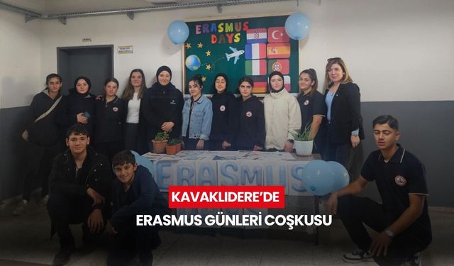 Kavaklıdere’de Erasmus Günleri Coşkusu