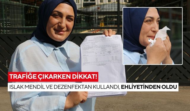 Kına gecesi dönüşü alkolmetreye yakalandı, gerçek sonra ortaya çıktı