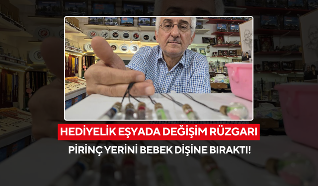 Pirinç tanesi modası geride kaldı... Yeni trend bebek dişli kolyeler!
