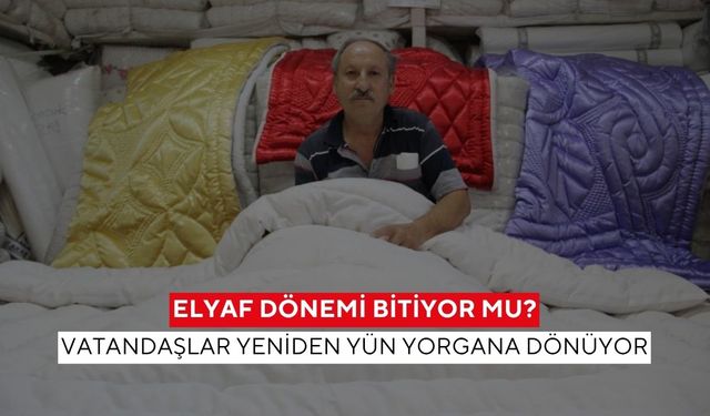 Elyaf dönemi bitiyor mu? Doğal uykunun adresi yeniden yün yorgan!