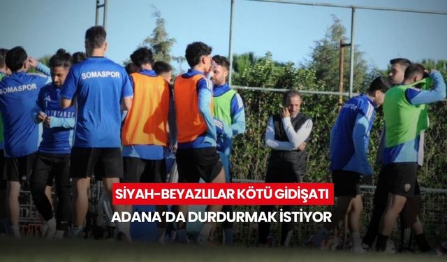 Siyah-beyazlılar kötü gidişatı Adana’da durdurmak istiyor