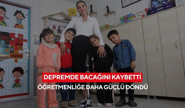 46 Saat Sonra Hayata Döndü, Şimdi Minik Öğrencilerine Umut Oluyor
