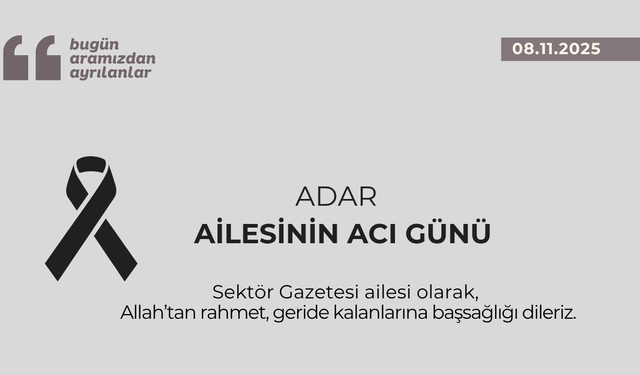 Adar ailesinin acı günü