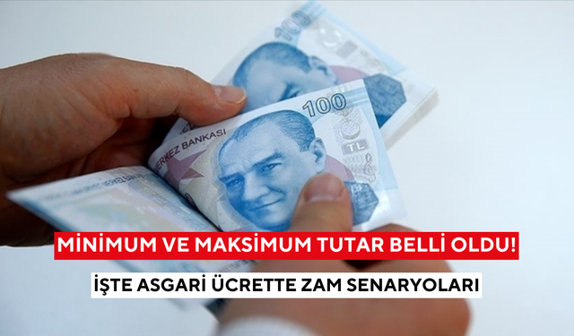 Asgari ücrette geri sayım başladı! Yeni zam senaryoları şaşırtıyor