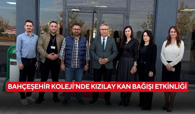 Bahçeşehir Koleji’nde Kızılay kan bağışı etkinliği