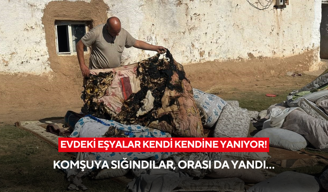 Bilim de mahalleli de şaşkın! Bu ailenin gittiği her yer alev alıyor…