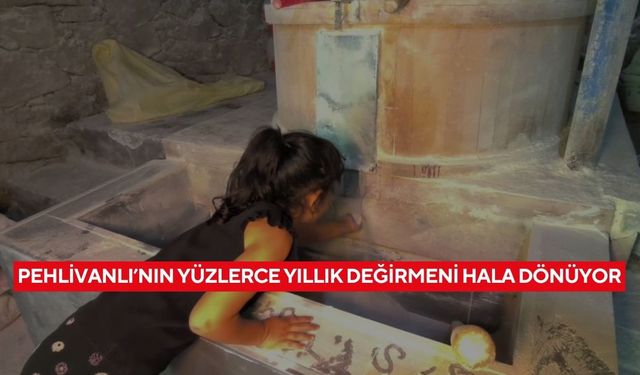 Engelli eski milli güreşçi, aile mirası değirmeni ayakta tutuyor...