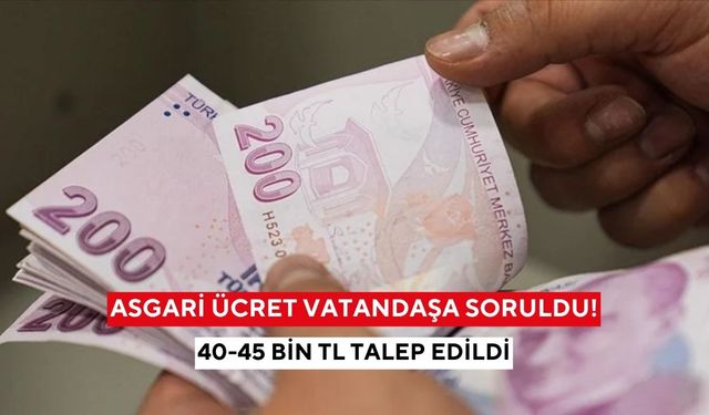 Geçim derdi büyüyor: Vatandaşın asgari ücret beklentisi belli oldu