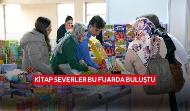 Manisa'da kitap severler bu fuarda buluştu