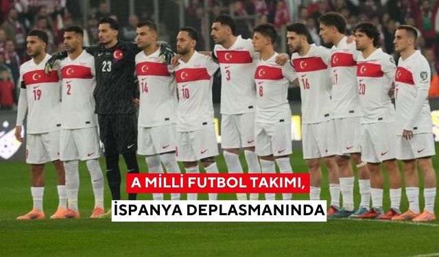 A Milli Futbol Takımı, İspanya deplasmanında