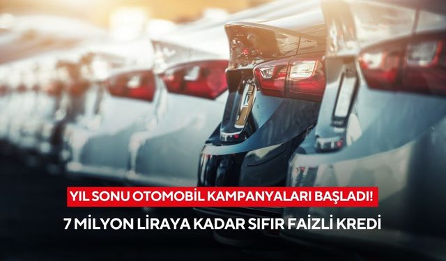 Markalar yarışa girdi! Sıfır faizli dev otomobil kampanyaları başladı