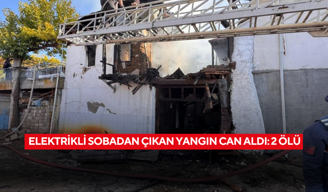 Sabah saatlerinde facia! Ev yangınında 88 ve 94 yaşındaki çift yaşamını yitirdi