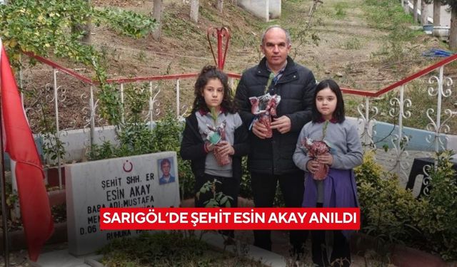 Sarıgöl’de Şehit Esin Akay anıldı