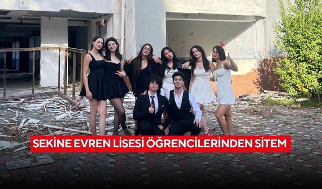 Sekine Evren Lisesi öğrencilerinden sitem