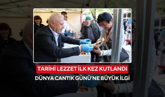 Turistler akın etti!  225 yıllık tarihi lezzet ilk kez kutlandı...