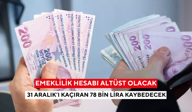 SGK uyardı! Yeni borçlanma oranlarıyla büyük kayıp kapıda