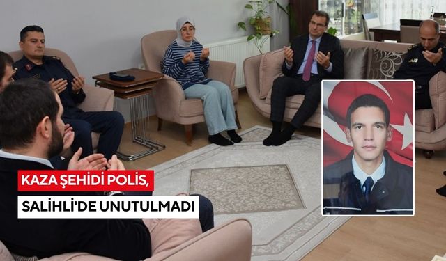 Salihli’de Şehit Polis Ömer Kılıç dualarla anıldı