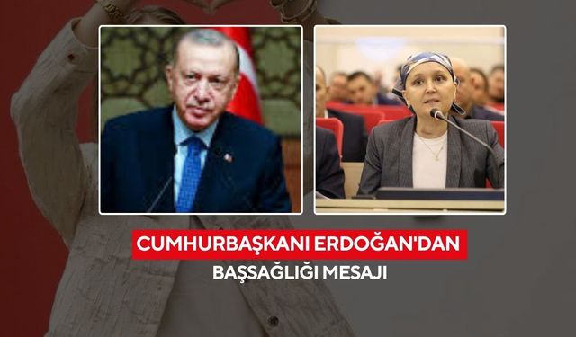 Cumhurbaşkanı Erdoğan'dan başsağlığı mesajı