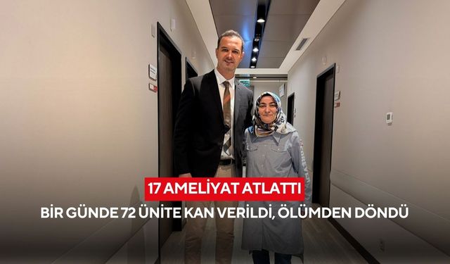 Doktorların yaşamaz dediği kadın, izsiz ameliyatla sağlığına kavuştu