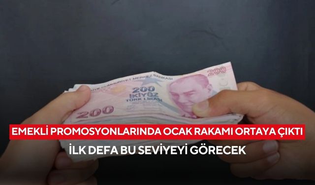 Emekliye yeni yıl sürprizi! Promosyonlarda görülmemiş rakam masada