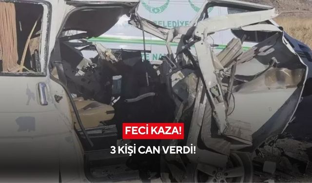 Katliam gibi kaza! Tır ile minibüs çarpıştı: 3 ölü