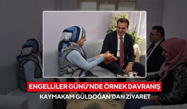 Salihli Kaymakamı Güldoğan'dan kitap dostu Semra Torlak'a destek ziyareti