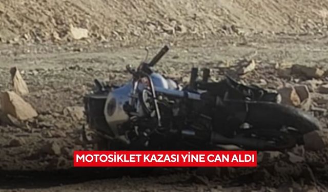 Manisa'da motosiklet kazası yine can aldı