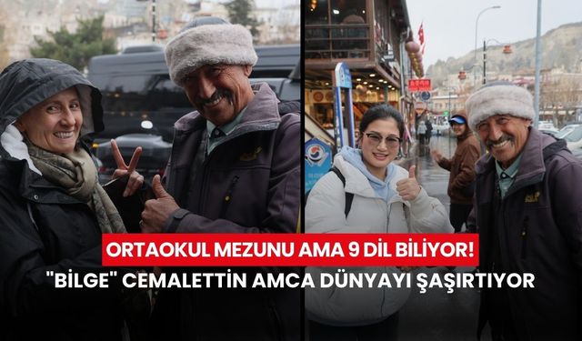 Ortaokul mezunu ama 9 dil biliyor: "Bilge" Cemalettin amca dünyayı şaşırtıyor!