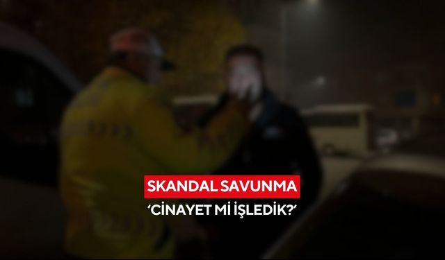 Polise çarpan sürücünün yakınlarından pes dedirten sözler... 'Cinayet mi şşledik?'