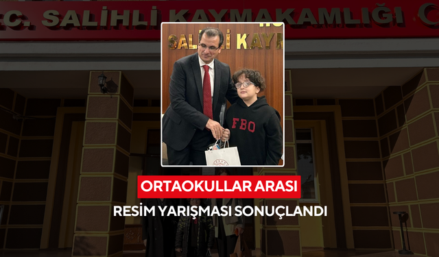 Ortaokullar arası resim yarışması sonuçlandı