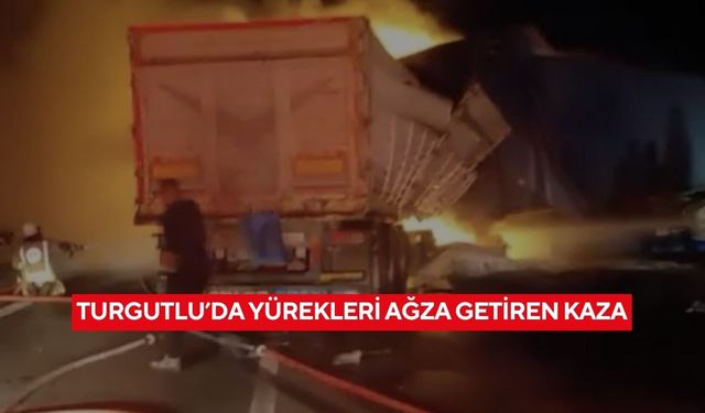 Turgutlu'da geceyi kabusa çeviren kaza... Sürücüler yaşadıkları dehşeti anlatamıyor