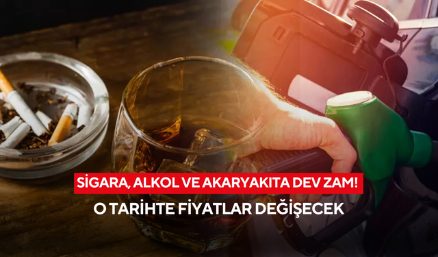 Tarih yaklaştı: Sigara, alkol ve akaryakıt etiketleri değişecek!