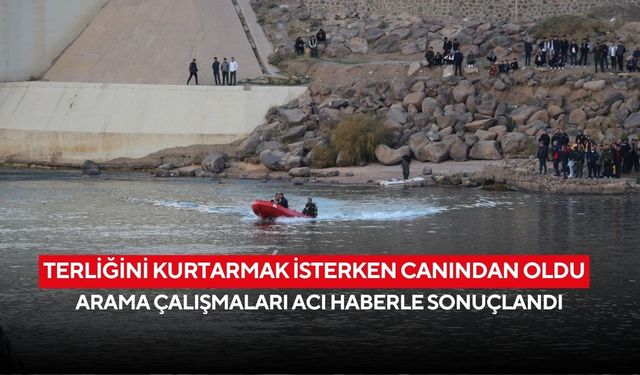 Terliğini kurtarmak isterken canından oldu: Arama çalışmaları acı haberle sonuçlandı