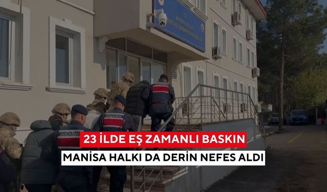Vatandaşın emekleri bahis çetelerinin elinden kurtarıldı | 23 ilde eş zamanlı baskın, Manisa halkı da derin nefes aldı