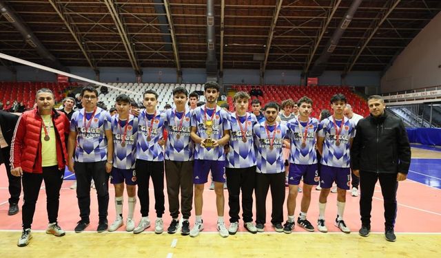 Okul sporları voleybol il finalleri tamamlandı