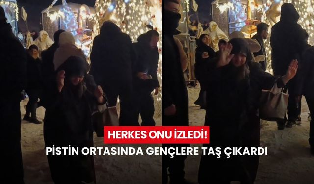 2026'nın en çok konuşulan görüntüsü! Pistin ortasında sergilediği performansla gençlere taş çıkardı